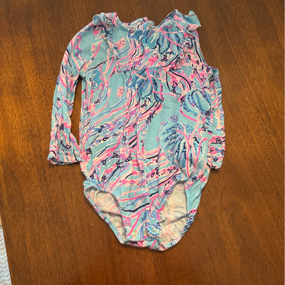 Lily Pulitzer 12-18 mo onesie